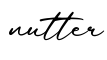 单词nutter书写