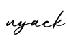 单词nyack书写