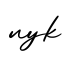 单词nyk书写