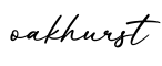 单词oakhurst书写