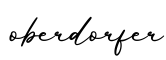 单词oberdorfer书写
