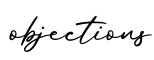 单词objections书写