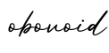 单词obovoid书写