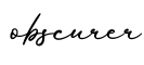 单词obscurer书写