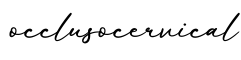 单词occlusocervical书写