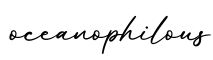 单词oceanophilous书写