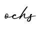 单词ochs书写