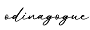 单词odinagogue书写
