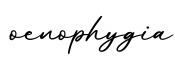 单词oenophygia书写