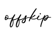 单词offskip书写