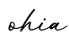 单词ohia书写