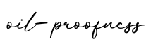 单词oil-proofness书写