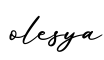 单词olesya书写