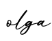 单词olga书写