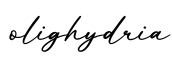 单词olighydria书写
