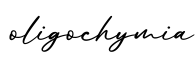 单词oligochymia书写