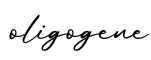 单词oligogene书写