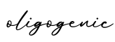 单词oligogenic书写