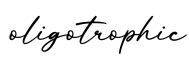 单词oligotrophic书写