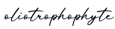 单词oliotrophophyte书写