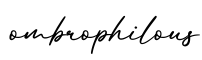 单词ombrophilous书写