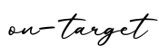 单词on-target书写