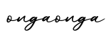 单词ongaonga书写