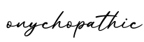 单词onychopathic书写