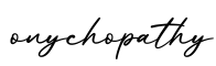 单词onychopathy书写