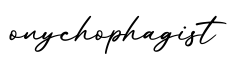单词onychophagist书写