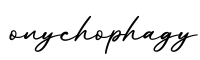 单词onychophagy书写