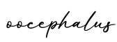 单词oocephalus书写