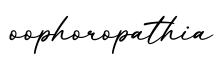 单词oophoropathia书写