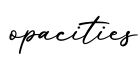 单词opacities书写