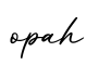 单词opah书写