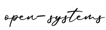 单词open-systems书写