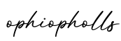 单词ophiopholls书写