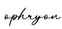 单词ophryon书写
