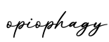 单词opiophagy书写