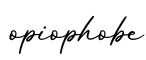 单词opiophobe书写