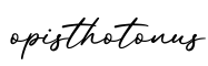 单词opisthotonus书写