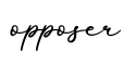 单词opposer书写