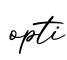 单词opti书写