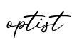 单词optist书写