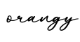 单词orangy书写