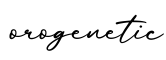 单词orogenetic书写