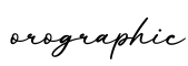 单词orographic书写