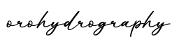 单词orohydrography书写