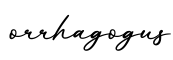 单词orrhagogus书写