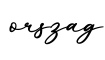 单词orszag书写